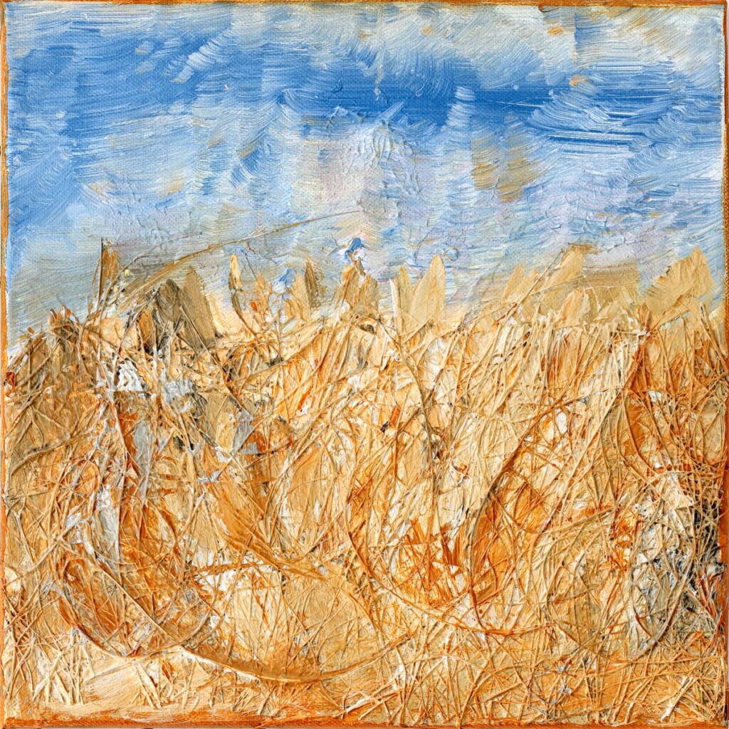 Œuvre "Champ de blés" créée par Chrys L